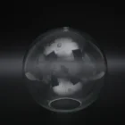 Manual customization Clear Glass Globe Lantern Round Glass Lamp Shade