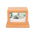 MKYB013 pet memorial urn photo pet urn wooden pet urn box