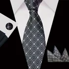 New best black checked ties custom logo neckties for men custom