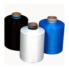 White top quality him/sim/nim cationic 100% polyester dty yarn 75d/36f for knitting