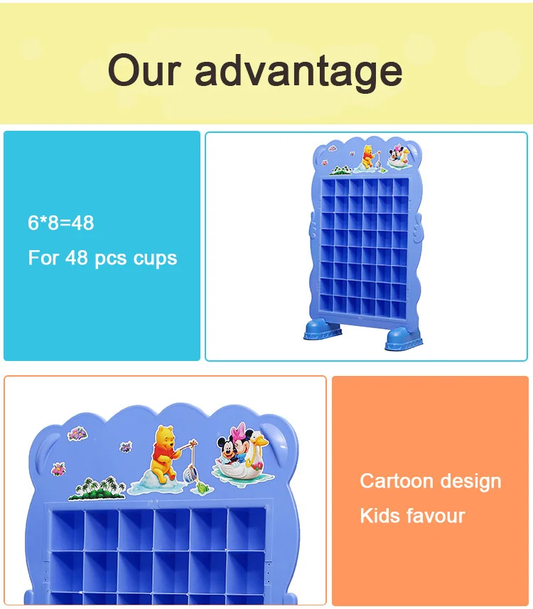 product kindergarten baby furniture kids bathroom toothbrush cup holder-3