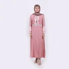 New simple style fashion kaftan Ramadan muslim women abaya islamic dresses