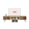Modern Particle Board TV Stand Furniture Simple Television Rack Wood TV Cabinet