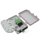 Logo Customization Excellent Outdoor Indoor Wall Nount Fiber Optic Distribution Box 4port Ftth-104c