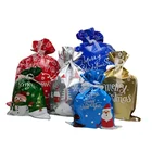 Gift Children Party Gift Bag Biscuit Children Party Plastic Drawstring Christmas Candy Bags