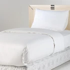 Deeda factory 100% cotton 200TC polycotton used hospital beds sheets