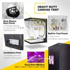 White And Led Led Grow Light Tent Tent White And Lights Mylar Custom Kit Led Complete Cheapest Grow Tents