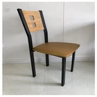 Dining Room Furniture Modern Tufted Metal Acrylic Luxury Wooden Dining Chair Chairs Modern Luxury Room Furniture
