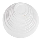 Factory Wholesale Stocked Melamine Plate for Dinner, Hotel