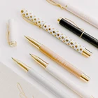Pen Gift Pens Gift Pen Set Printed Dot Pen Beauty Lashes Gift Pen Set Metal Gel Ink Pens For Lady