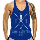 Wholesale Custom Print workout bodybuilding 100% Cotton gym tank top men