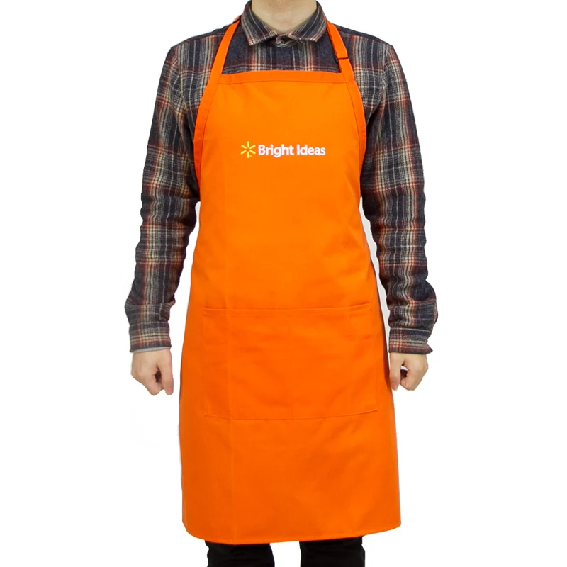 orange apron