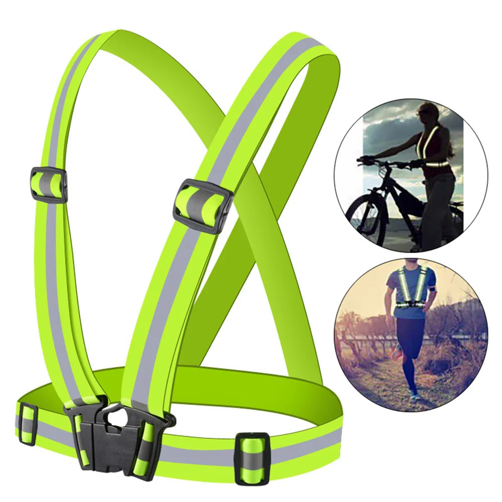 New 2022 Highlight Reflective Straps Night Work Security Running