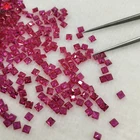 China precious loosegemstone 5# corundum gems synthetic ruby stone prices
