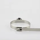Polish surface naked 8*1000 stainless steel cable tie 8*100mm