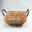 Handmade Multifunction Fashion Seagrass Basket oval for fruit and vegetable display