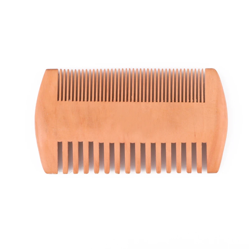 Hot Sale Fine Coarse Teeth Anti Static Custom Small Wooden Mustaches Comb Mens Beard Pocket Comb