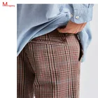 tartan pants men work wear for casual fashion style