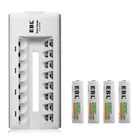 Battery Charger Universal AA AAA Battery Charger 8 Slots Portable Battery Charger For Home Use Battery