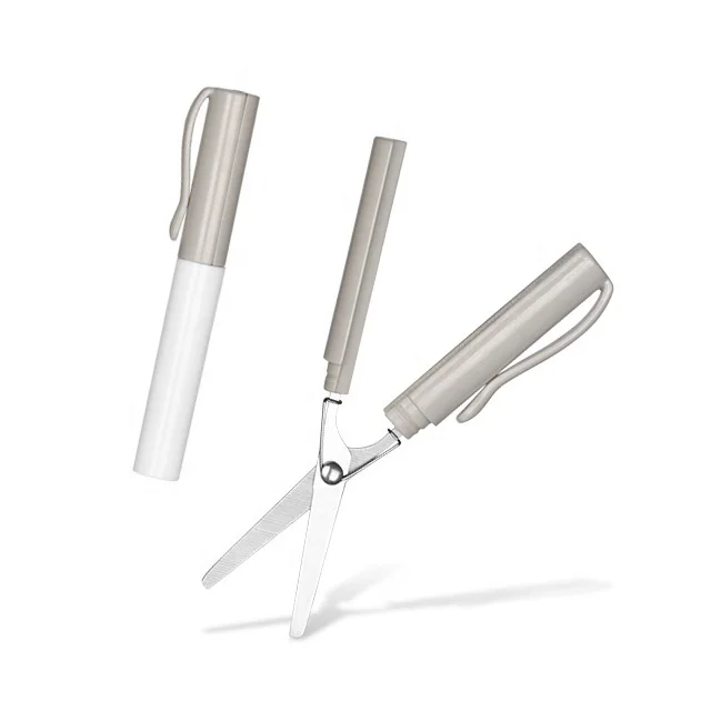 Portable Scissors Mini Creative Student Hand Cut Folding Stationery Scissors