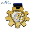 Hot Sale Customized Size 1 Place Firemen Firefighter Award Medal