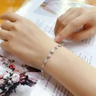 Pear Bracelet Fashion Pear Shape Beaded Bracelet 18k Gold Real Diamonds Bracelet Women Love Friends Gift Engagement