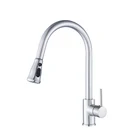 Sanitary Ware Supplier 0.1~1.6MPa Deck Mounted Pull Down Kitchen Faucet