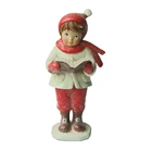 Christmas Decoration Resin Boy Sculpture crafts Lovely Resin Boy Christmas Figurines Ornaments /Gift