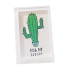 Customized 2x3 Instax Cactus Marco De Fotos Mini Instax Liquid Glitter Photo Frame