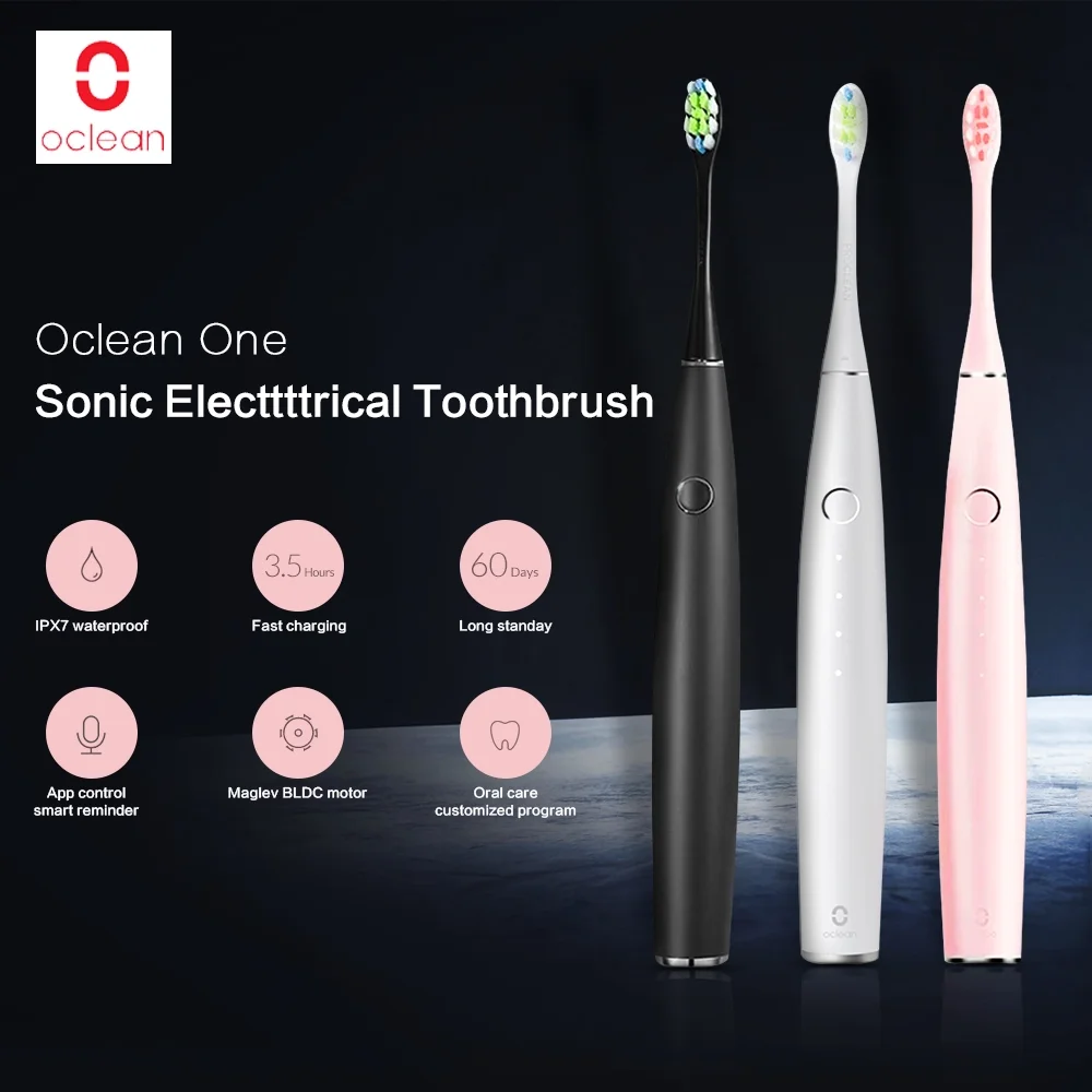 Oclean One Sonic Electric Toothbrush Adult Waterproof Ultrasonic automatic Fast Charging Tooth Brush