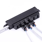 Electric junction box Connection type Splitter box 802B 1 2 3 4 ways Waterproof power connector junction box