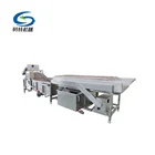 Settable carrots potato cleaning and peeling machine
