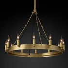 Luxury Modern Hotel Decor Stainless Steel Crystal Chandelier Bulbs Villa Gold Pendant Light