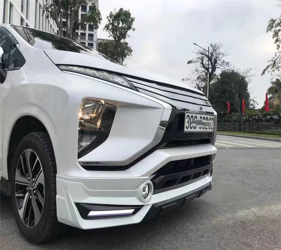 front bumper lip bumper protector for Mitsubishi xpander 2018, View bumper protector for