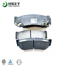 metal brake pads with accessories containing copper fibers for Japanese car customizable brake pads for automotive