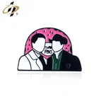 High quality Factory Custom metal colorful funny soft enamel lapel pin for wholesale