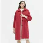 New Colors Oversized Fashion Winter Long Coats For Ladies Women Warm