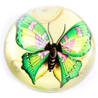 MH-ZZ015 Butterfly photo crystal paperweight for home gifts