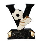 Award arts and crafts football shoes trophy colours resin statue decor souvenir sculptures