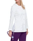 Hospital Uniform Medical Lab Coat White Doctor Uniform Medical Coat for Women