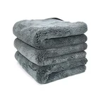 Towel Lint Free Coating Waxing Thicken Microfiber Cloth Hand Towel For Car Microfiber Car Towel