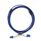 ftth lc 3 meter duplex production machine pulling eye spiral armored fiber optic patch cord polish machine