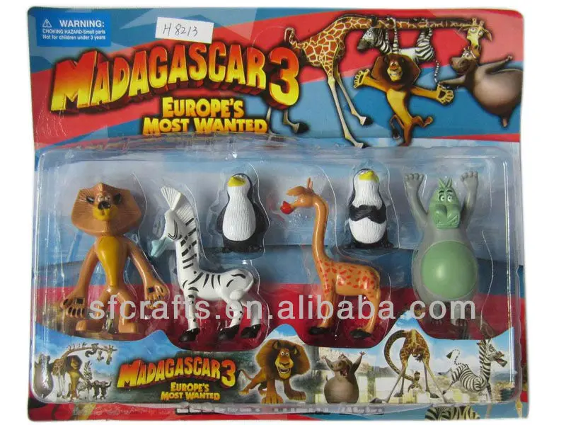 madagascar cuddly toys