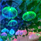 Lighting New Design RGB Led Fiber Optic Jellyfish Light For Holiday Decoration
