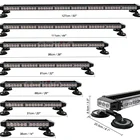 Lights 4 Light Light Led Light Bar 12V 24V 32" 81CM 66W Led Strobe Warning Lights 4 Side Light Bar