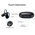 Joyroom 真デュアルドライバイヤフォンワイヤレスミニ双子ステレオ bluetooths ヘッドセットマイクと充電ボックス