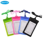 SINOTOP Factory Wholesale custom PVC waterproof phone pouch case universal mobile cell