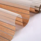 Low price fashionable custom made zebra blackout curtain roller blinds