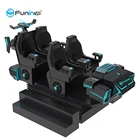 9D VR 6 Seater VR Shooting Game Simulator Multiple Players a Time