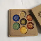 Graphic Customization Healing Crystal Quartz Chakra Gemstone Healing Sets